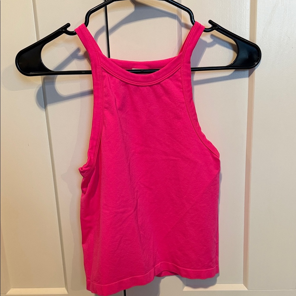 No Boundaries Hot Pink Tank Top